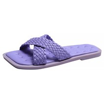 마켓에이 크로스워드 여성 플랫 슬리퍼