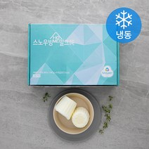 스노우빙홈 밀크 순블록 (냉동), 140g, 6개입