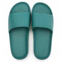 컬러 소프트 심플 욕실화 그린, 1개