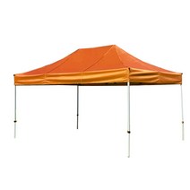 홍캐노피 알루미늄 접이식 천막 2.5 x 3.7 m, 주황, 1개