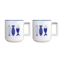 벨루즈까사 마린 머그, 혼합색상, 2개