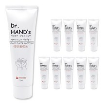 닥터핸즈 손소독제, 70ml, 10개