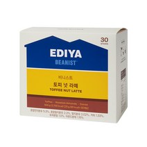 이디야 비니스트 토피넛 라떼분말, 20g, 30개입, 1개