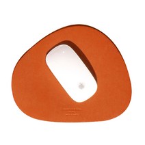 그리디파머스 가죽 마우스패드, 그리디오렌지, 1개