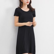 공블리 무지 반팔 원피스 CSO1070