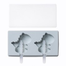 YOU&ME 아기공룡 아이스크림 실리콘 몰드 BG005, 블루, 1개