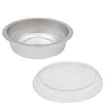 i2r 알루미늄 원형용기 120718 + 뚜껑 세트 소, 1개입, 110세트