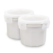 투데코 클래식 도자기 보관용기 200ml, 2개, 단품