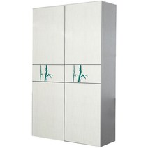 대나무 무늬 욕실장, 혼합색상, 1개