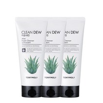 토니모리 이슬내린 폼클렌저 알로에, 180ml, 3개