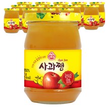 오뚜기 사과쨈, 300g, 15개