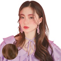 가발나라 여자 U자형 오픈반가발 볼드펌 + 엑스트라피스 2p + 가발빗 + 꼬리빗 + 악어핀 세트, 오렌지브라운, 1세트