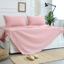 바이섬 시어커서 워싱 홑이불 + 베개커버 2p 세트