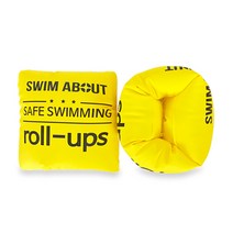 스윔어바웃 롤업 암링 2p 세트, 옐로우(PF49), 1세트