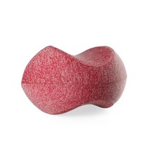 GUNU 다용도 메모리폼 다리베개 쿠션 물방울, 레드