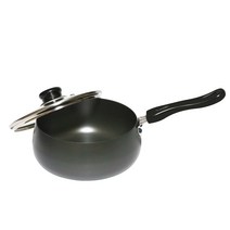 매직골드 유리뚜껑 편수 냄비, 지름 18cm x 높이 7cm, 혼합색상
