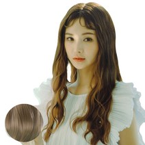 가발나라 U자형 히피펌 오픈반가발 + 엑스트라피스 2p + 가발빗 + 꼬리빗 + 악어핀 세트, 머쉬룸블론드, 1세트