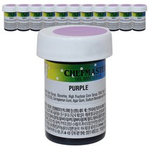 셰프마스터 젤타입 식용색소 퍼플, 28.35g, 12개
