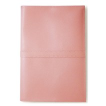 주니어앤시니어 가죽 북커버 리노, 핑크, 1개
