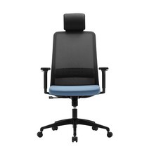 알프 SSAP 시리즈 의자 SSAP11PABN, 등판(블랙), 좌판(314A/웨일블루)