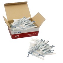 이노공구 콘크리트 타격앙카 칼블럭 나사일체형 6 x 60 mm, 100개