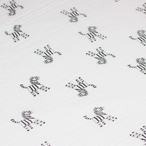 스파지오엘베이비 머슬린 이중 거즈 블랭킷, 얼룩말 인형