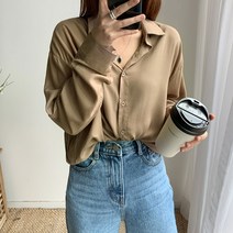 엔비룩 여성용 소프트 시어셔츠