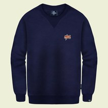 진마니아 STAR 패치 루즈핏 빅사이즈 맨투맨 TL-701