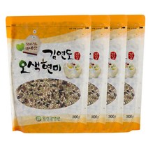 김연도 웰빙 오색현미, 300g, 4개