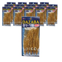 DAZABA 꼴뚜기웜 루어 9cm 5개입 x 15p, 골드펄