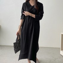에베쏘 베니스 가을 빅사이즈 임산부 원피스 4096