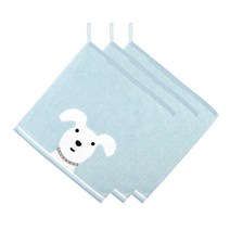 마켓감성 강아지 주방타올, 블루, 3개