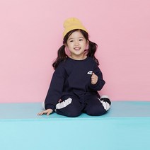 미니비 아동용 블래키 맨투맨 세트
