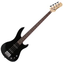 dexterGUITARS JJ 베이스 기타 + 구성품 11종, BK
