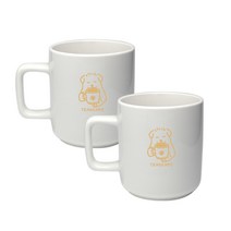티스카페 스퀘어 머그 S 300ml, 티미 화이트, 2개