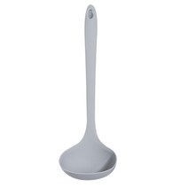 키친팩토리 파스텔 실리콘 국자, 그레이, 1개