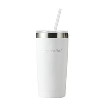 빈플러스 더블월 스텐 보온보냉 텀블러, 실버, 500ml
