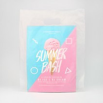 베스트팩 HD 투명 무지 링 비닐 쇼핑백 31호 22 x 31 cm, 은은한 반투명, 100개