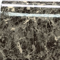 현대시트 대리석 시트지, 블랙브라운 유광(GNI949)