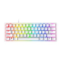 레이저 Huntman Mini Linear 유선 키보드, RZ03-0339, 머큐리 화이트, 텐키리스