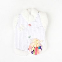 인견 배자 반려동물 한복, 혼합색상