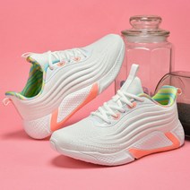 여성용 캔디컬러 포인트 러닝화