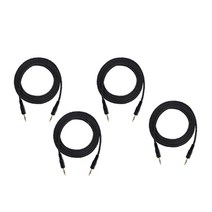 애니포트 3.5mm 스테레오 MM 일반케이블 3m x 4p, AP-STMM030, 혼합색상