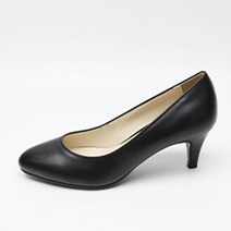 뾰족코 세모굽 펌프스 여성구두 6.5cm 74090