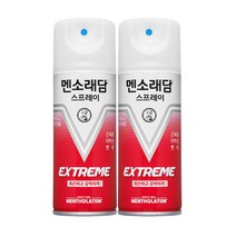 멘소래담 익스트림 스프레이파스 에스 핫타입 180ml, 1개입, 2개