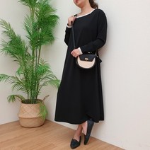 후니네 네모레이스 임산부 원피스