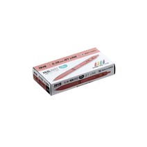 자바펜 제트라인 초저점도 유성볼펜 0.38mm, 피치, 12개