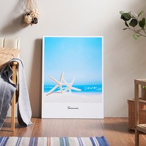 좌식 접이식 액자 테이블 M 600 x 400 mm, 07바다
