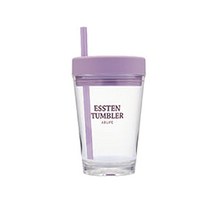 에이비라이프 에스텐 텀블러 + 버블티 빨대 22cm, 102 애쉬퍼플, 500ml