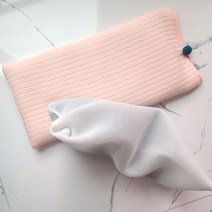 화모 베이비 거즈 주머니 좁쌀베개, 피치핑크